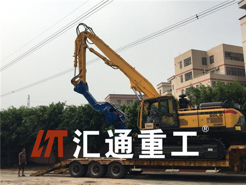 挖掘機(jī)打樁臂、打樁臂、打樁錘、挖掘機(jī)打樁臂廠家