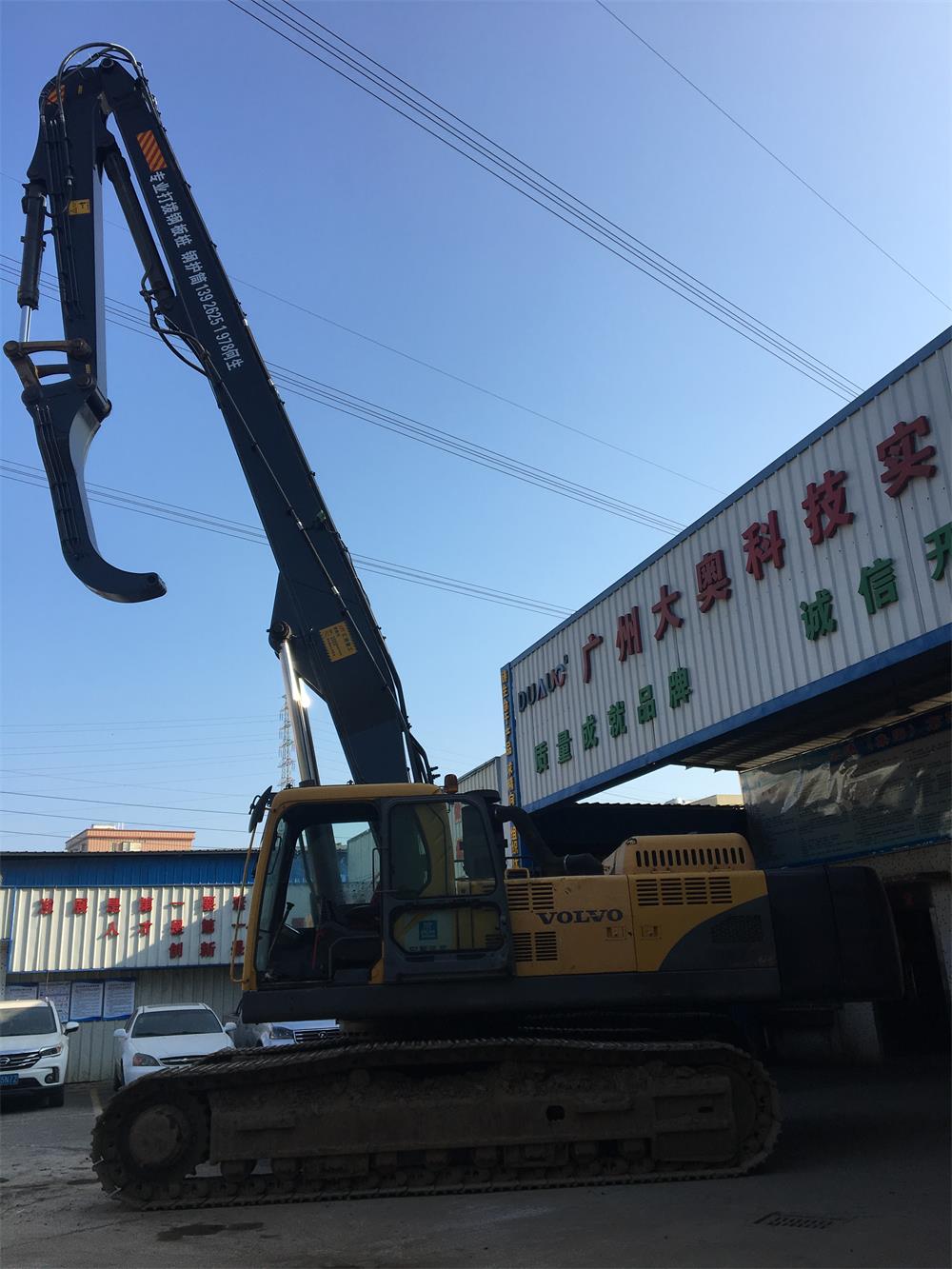 挖掘機(jī)打樁臂、打樁臂、打樁錘、挖掘機(jī)打樁臂廠家