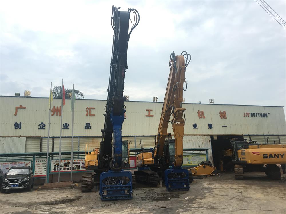 挖掘機(jī)打樁臂、打樁臂、打樁錘、挖掘機(jī)打樁臂廠家